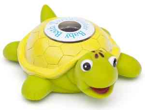 Turtlemeter, The Baby Bath Floating Turtle toy and bath tub thermometer