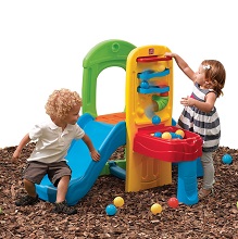 Step2 Play Ball Baby Climbing Toys with slide and play ball set.