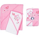 Pink Hooded Baby Towel