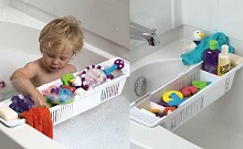 KidCo Bath Toy Organizer Storage Basket for Baby's Bath Toys