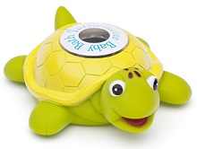 Turtlemeter, the Baby Bath Floating Turtle Toy and Bath Water Thermometer.