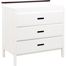 Baby Mod - Modena 3 Drawer Changing Table, baby dressers changing tables, White