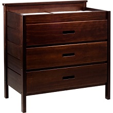 Baby Mod - Modena 3-Drawer Changing Table, Espresso