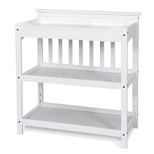 Child Craft Logan Changing Table for Baby in White