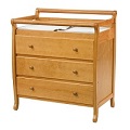 DaVinci Emily 3 Drawer Changing Table, Oak