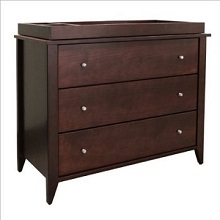 DaVinci Highland 3 Drawer Changer Dresser in Espresso