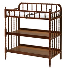 DaVinci Jenny Lind Baby Changing Tables with Shelves Cherry.
