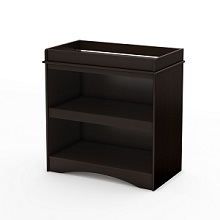 South Shore Peek-a-boo Collection Changing Table Espresso