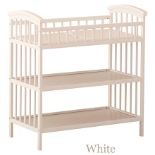 Stork Craft Hollie Dressing / Changing Table for Baby in White