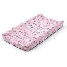 Summer Infant Changing Pad Cover, Pink Swirl