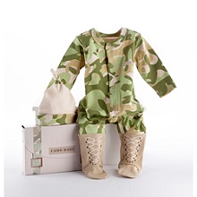 Baby Aspen Big Dreamzzz Baby Camo 2-piece Layette Set