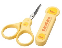 Piyo Piyo Yellow Baby Nail Scissors