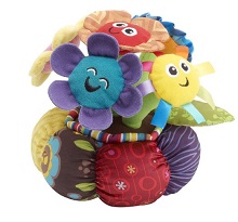 Tomy Lamaze Soft Chime Garden Musical Toy, encourages baby to reach and hit strengthening hand eye coordination for infants