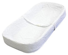 LA Baby 4 Sided Changing Pad 30 inch White