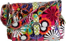 A changing pad is included with the Kalencom Buckle Bag, Spize Girls
