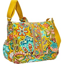 Vera Bradley Messenger Baby Bag, Provencal