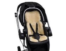 Bowron Babycare Baby Lambskin Buggy Fleece Liner